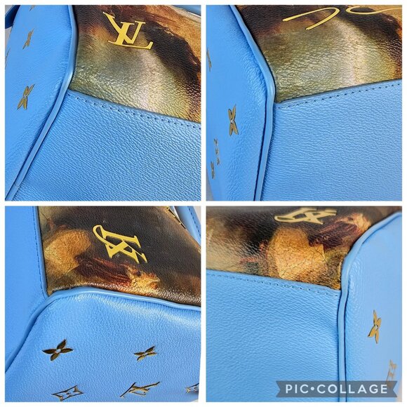 LOUIS VUITTON Speedy 30 Turner Masters Collection Jeff Koons Art Bag Monogram LV - Picture 11 of 14